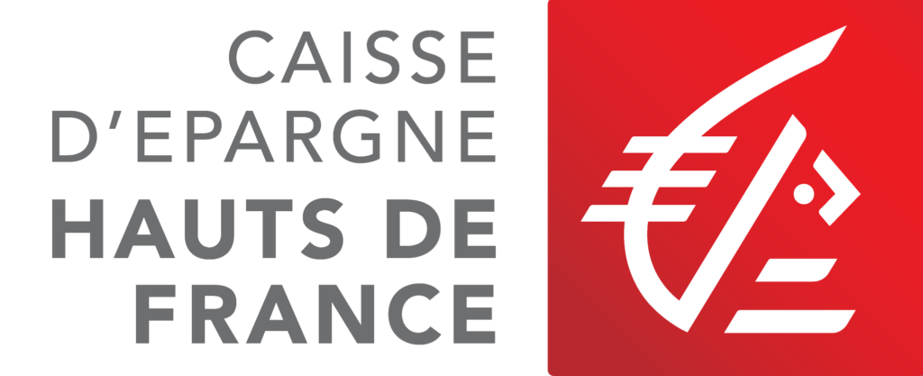 Logo de la Caisse d'Épargne Hauts de France pour le site internet de ma CPME de l'Oise à Beauvais qui accompagne les TPE-PME. Logo certification Certification B Corp.